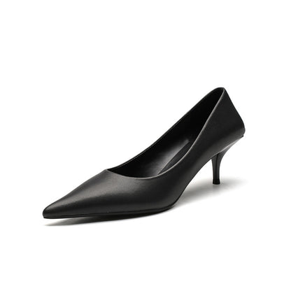 Green Stiletto Pointed Toe High Heels