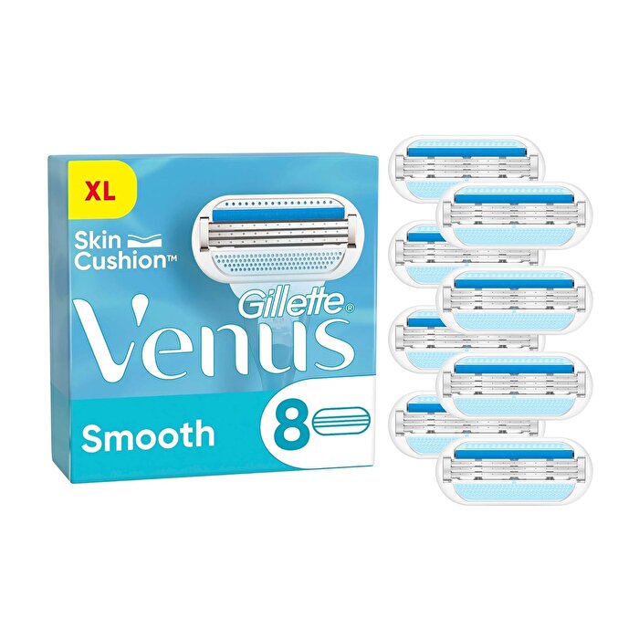 Gillette Venus Smooth Razor Blades 8 Count - For Women&