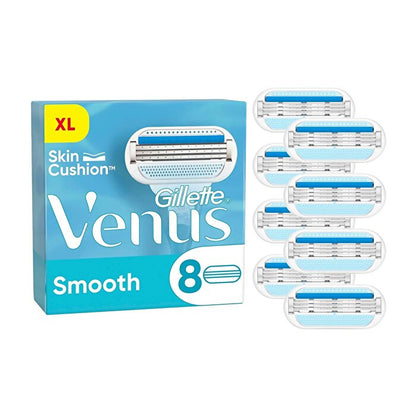 Gillette Venus Smooth Razor Blades 8 Count - For Women&