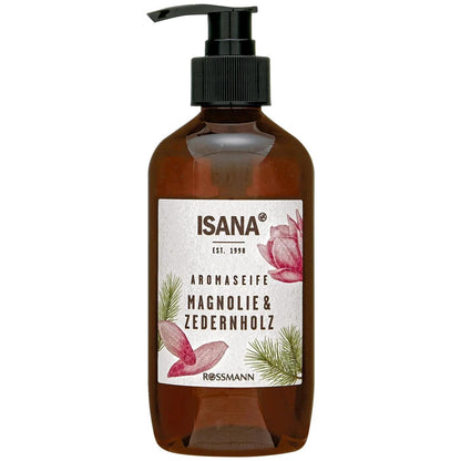 Isana Magnolia &amp; Cedarwood Liquid Soap for Soft Hands 350 ml