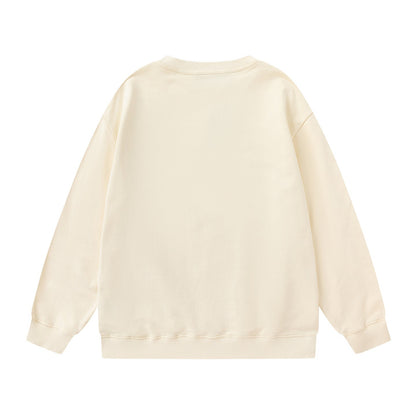 GUCCI Beige Cotton Jersey Sweatshirt New &amp; Authentic