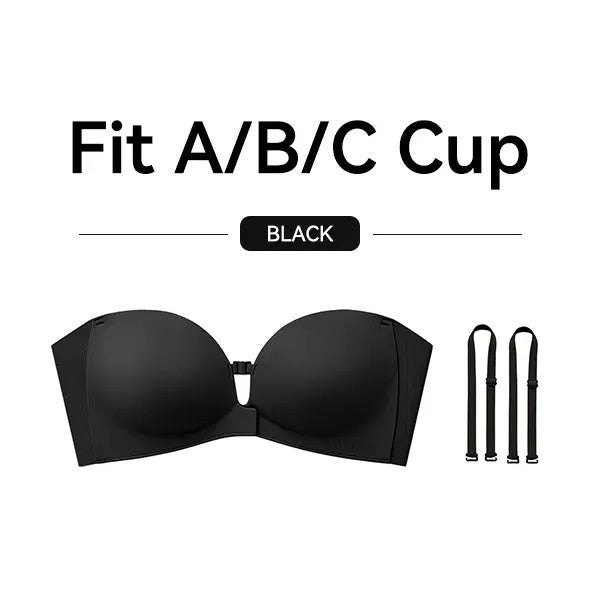 Women Strapless Front-Clasp Bra