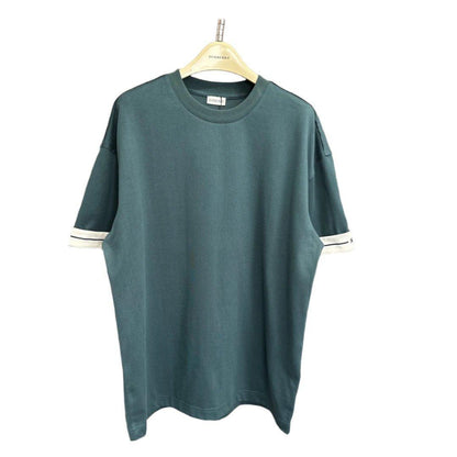 Burberry Green T-Shirt Without Collar