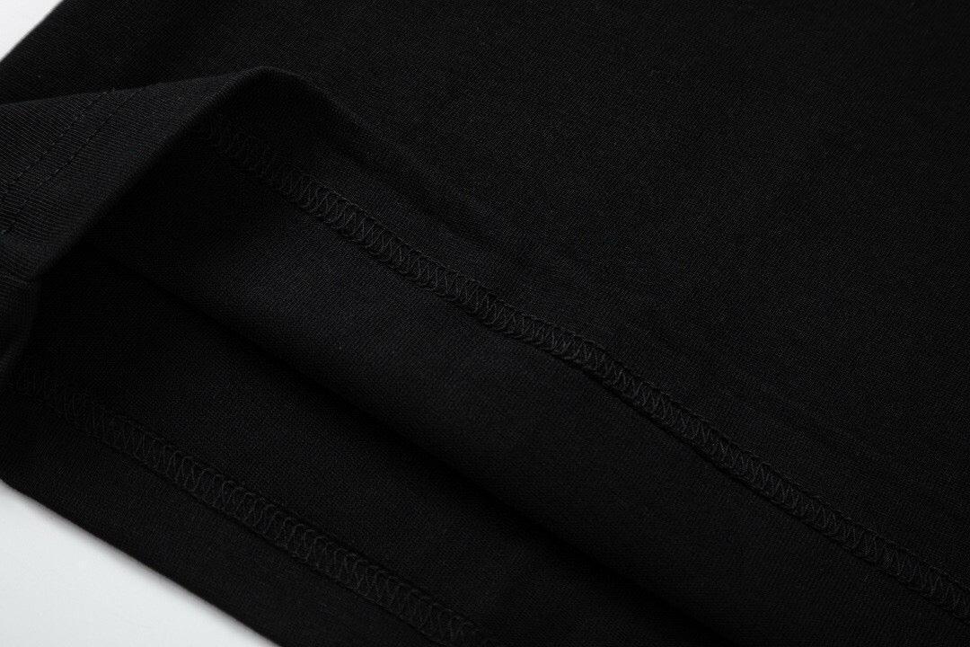 Gucci T-Shirt Black Crew Neck – Luxury Cotton Essential
