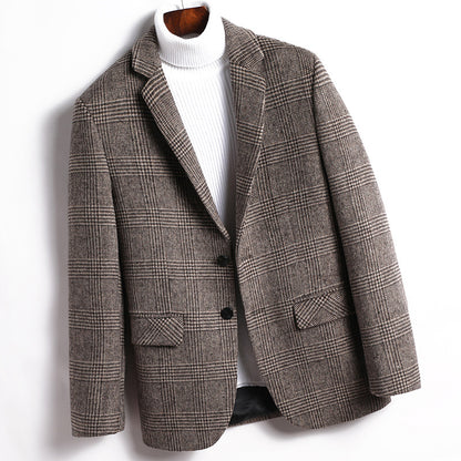 wool blazer for men