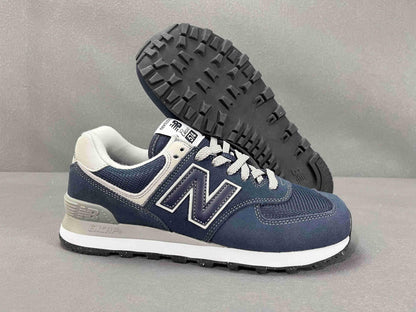 New Balance 574 Navy White