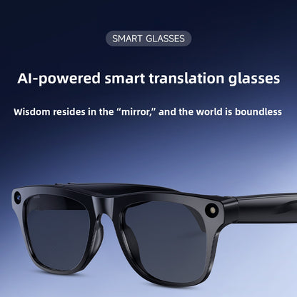 Smart AI Glasses with Camera and Translation