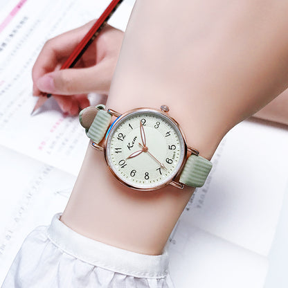 Waterproof quartz watch