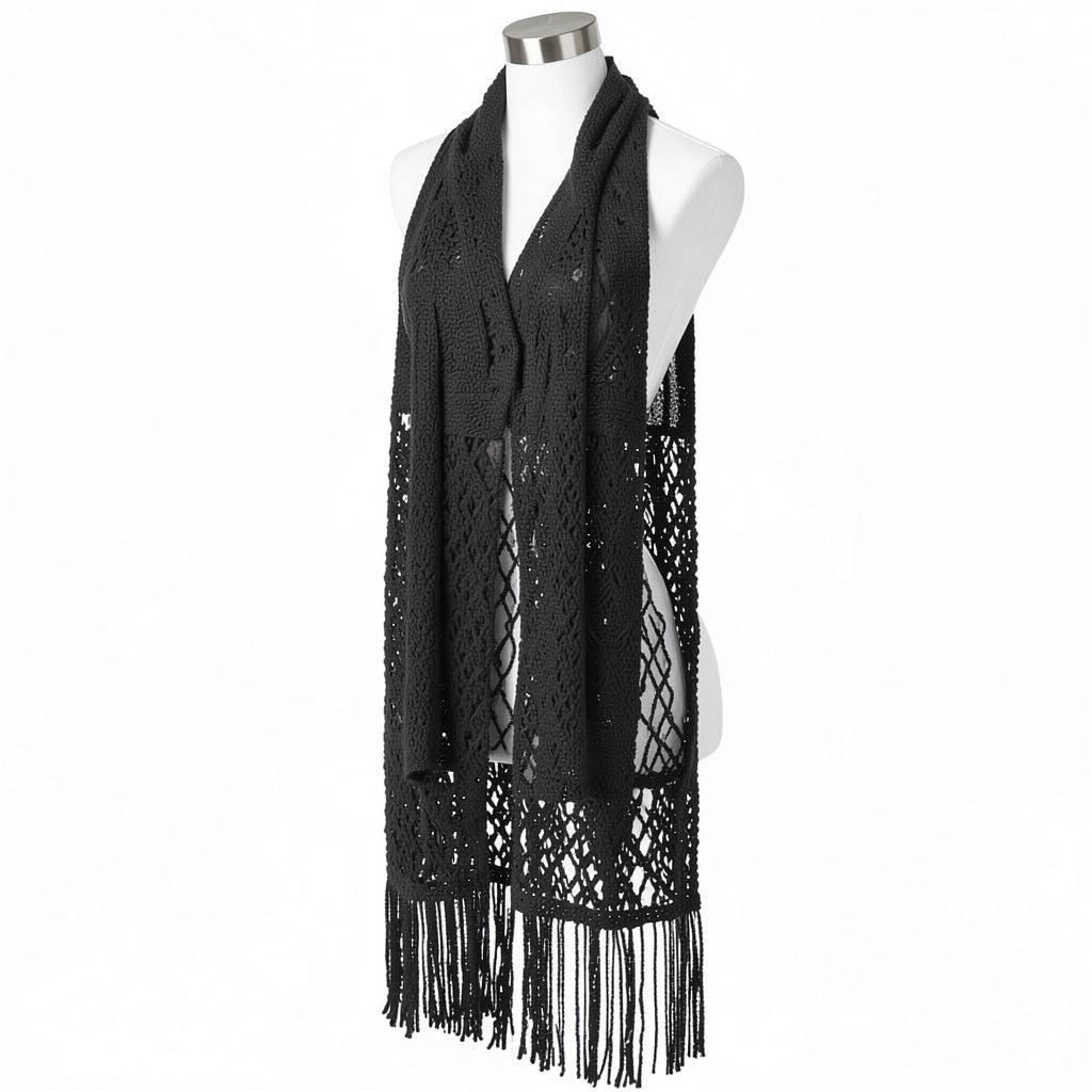 I.n.c. International Concepts Knit Fringe Evening Wrap