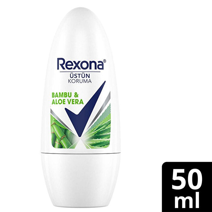 Rexona Bamboo &amp; Aloe Vera Roll On Deodorant 50ml - 72 Hour Protection | Women&