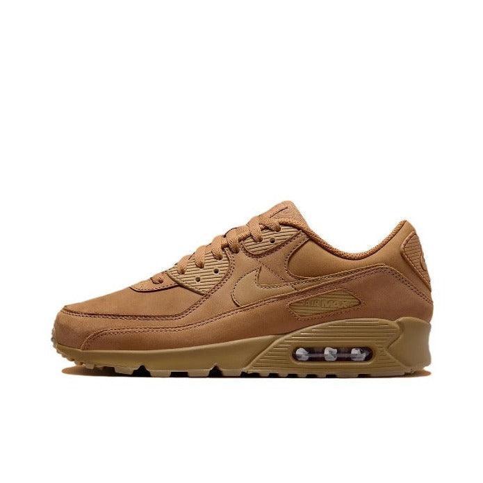 Nike Air Max 90 Wheat Brown Suede Sneakers - Casual Comfort for Everyday
