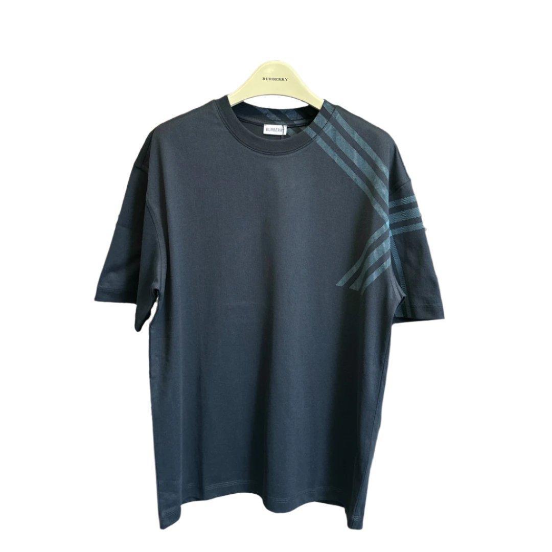Burberry T-Shirt Without Collar &