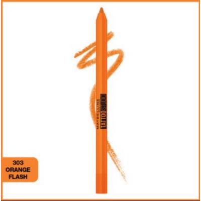 Maybelline Tattoo Liner Gel Eyeliner - 303 Orange Flash, Waterproof &amp; Smudge Proof Makeup