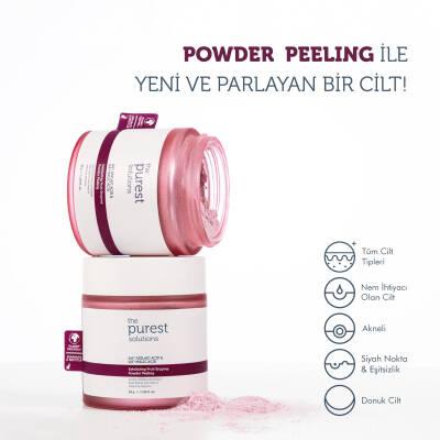 The Purest Solutions Exfoliating Fruit Enzyme Powder Peeling for Gentle Exfoliation and Natural Skincare - Hypoallergenic &amp; Dermatologically Tested