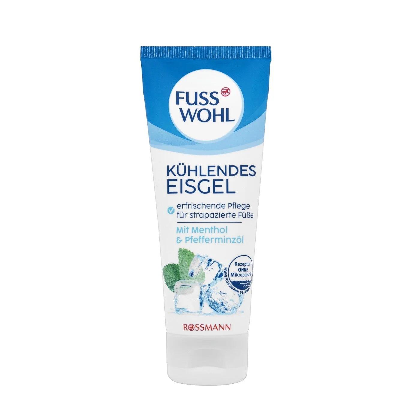 Fusswohl Cooling Foot Gel with Menthol &amp; Peppermint Oil 75ml