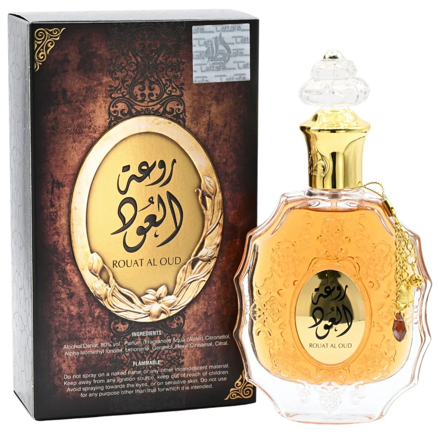 Lattafa Rouat Al Oud Unisex Eau De Parfum Spray 3.4 oz