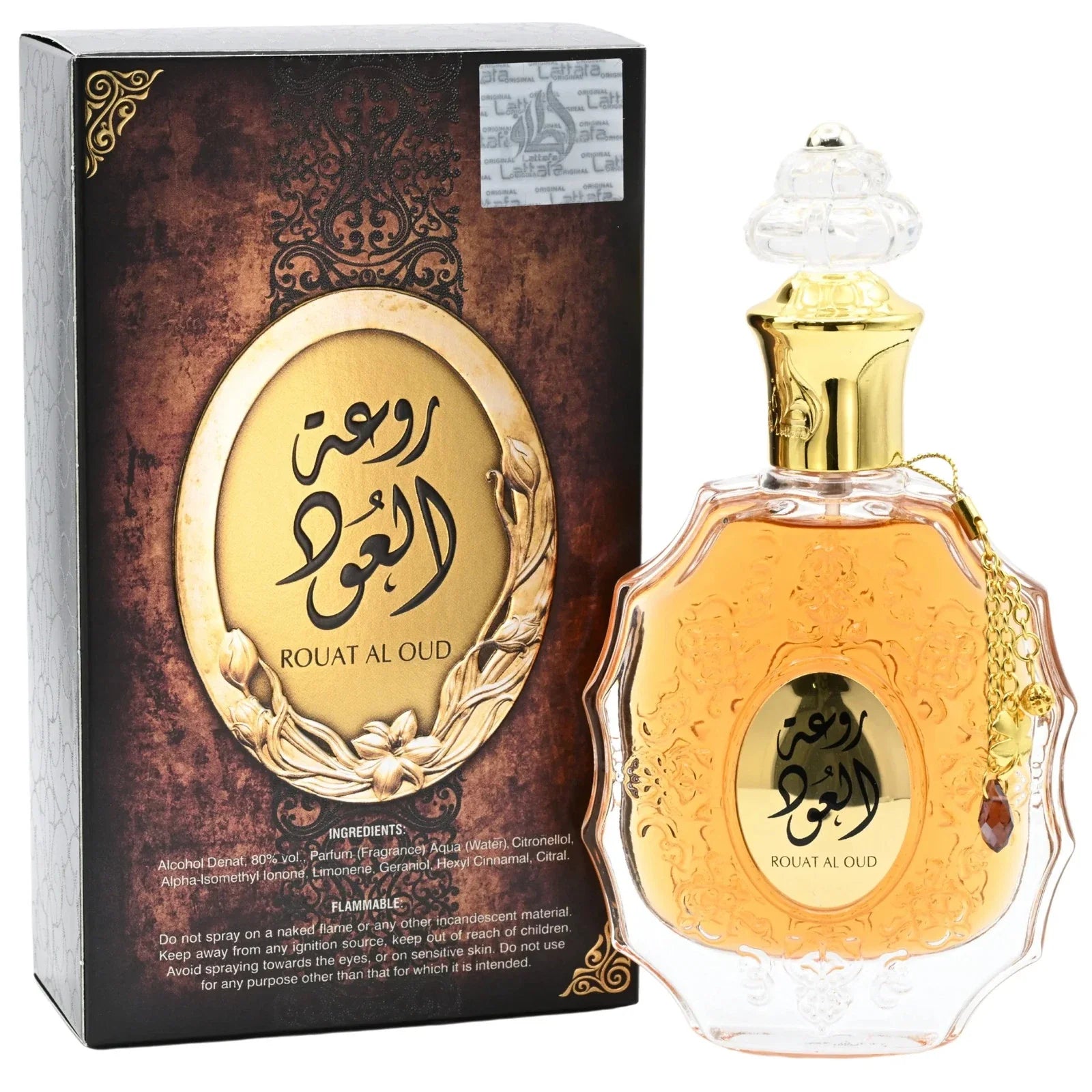 Lattafa Rouat Al Oud Unisex Eau De Parfum Spray 3.4 oz