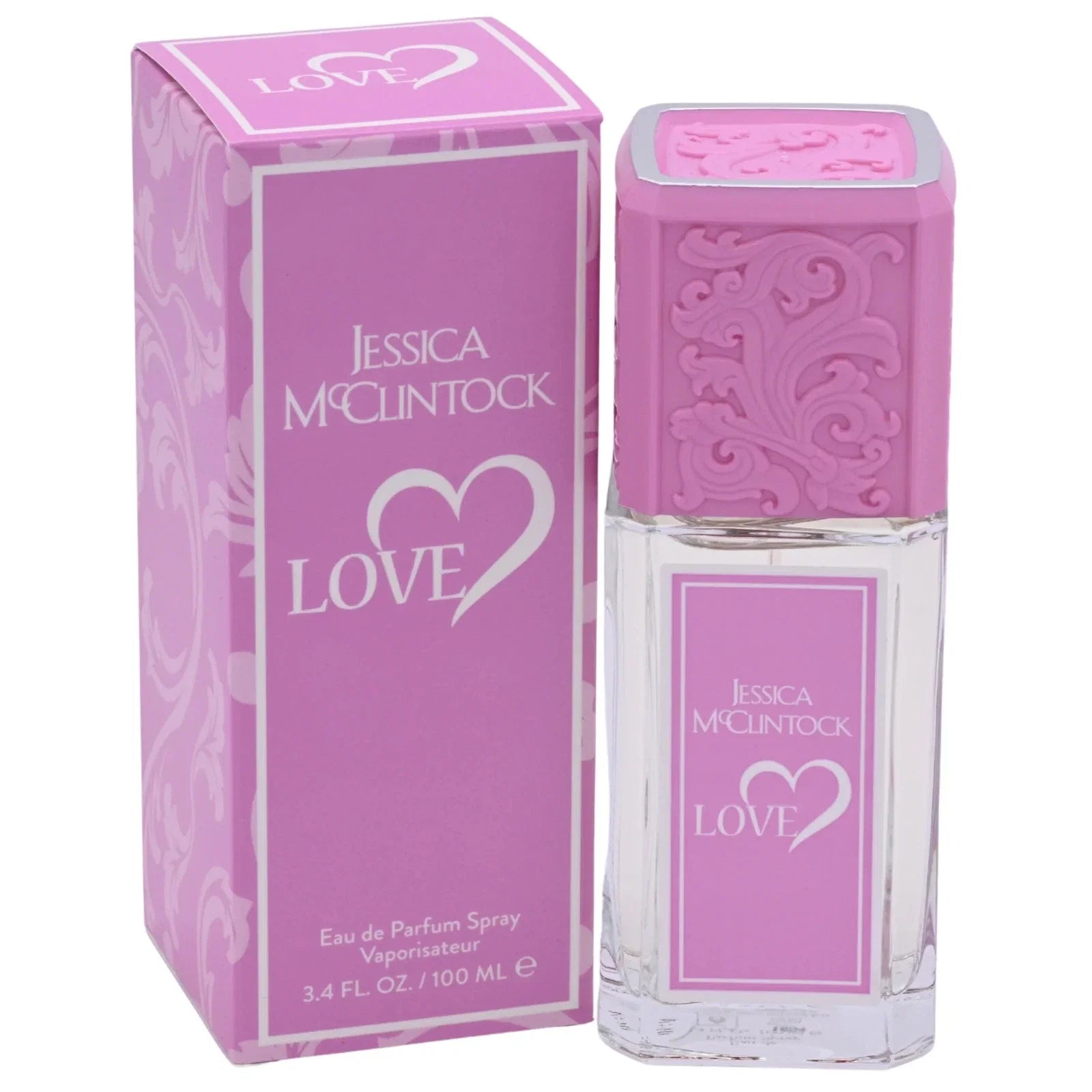Jessica McClintock Love Eau De Parfum Spray for Women 3.4 oz