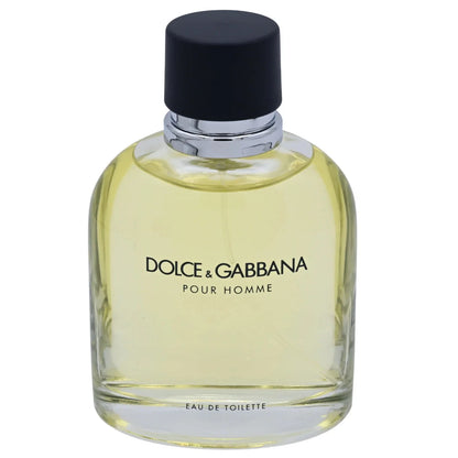 Dolce &amp; Gabbana Pour Homme Eau de Toilette Spray for Men 4.2 oz – Tester