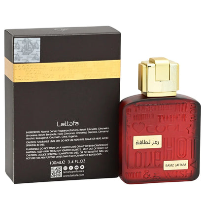 Lattafa Ramz Lattafa Gold Eau De Parfum Spray 3.4 oz Unisex
