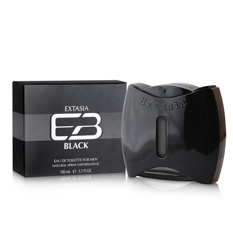 Prestige Extasia Black by New Brand for Men EDT 3.3 oz