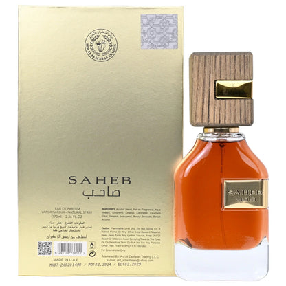 Saheb by Ard Al Zaafaran Perfume for Unisex EDP 2.36 fl oz