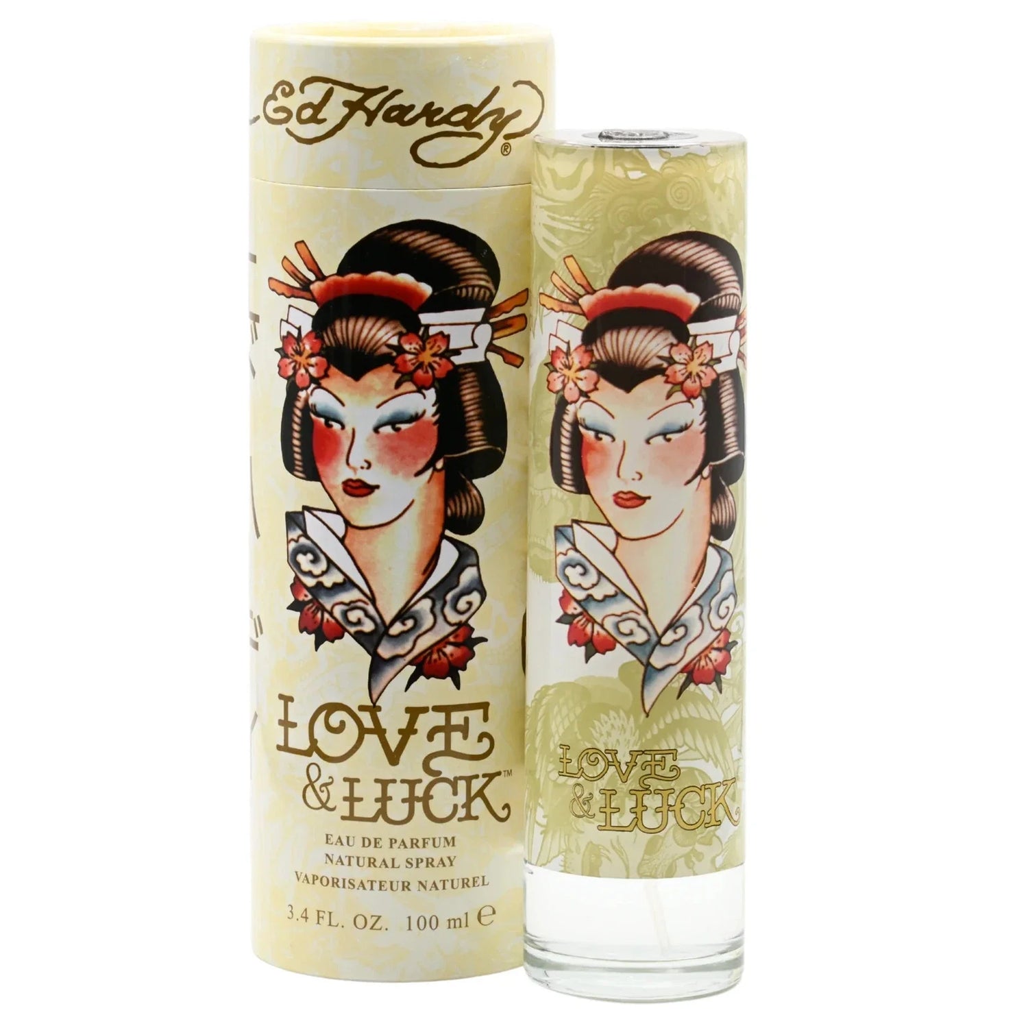 Ed Hardy Love &amp; Luck by Christian Audigier 3.4 EDP Spray for Women