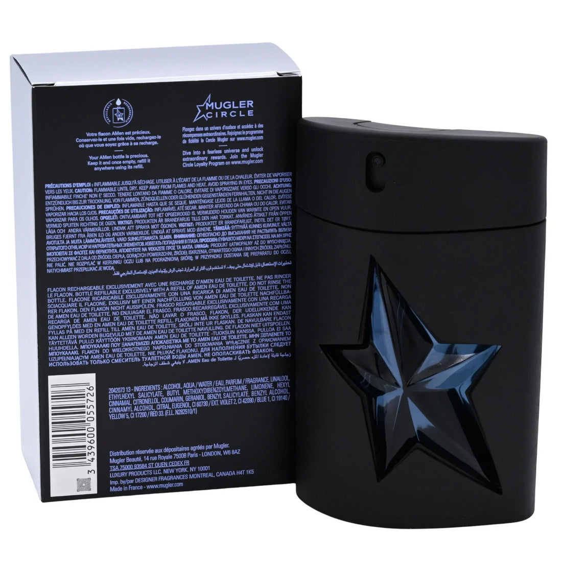 Angel Amen by Thierry Mugler EDT for Men 3.4 oz