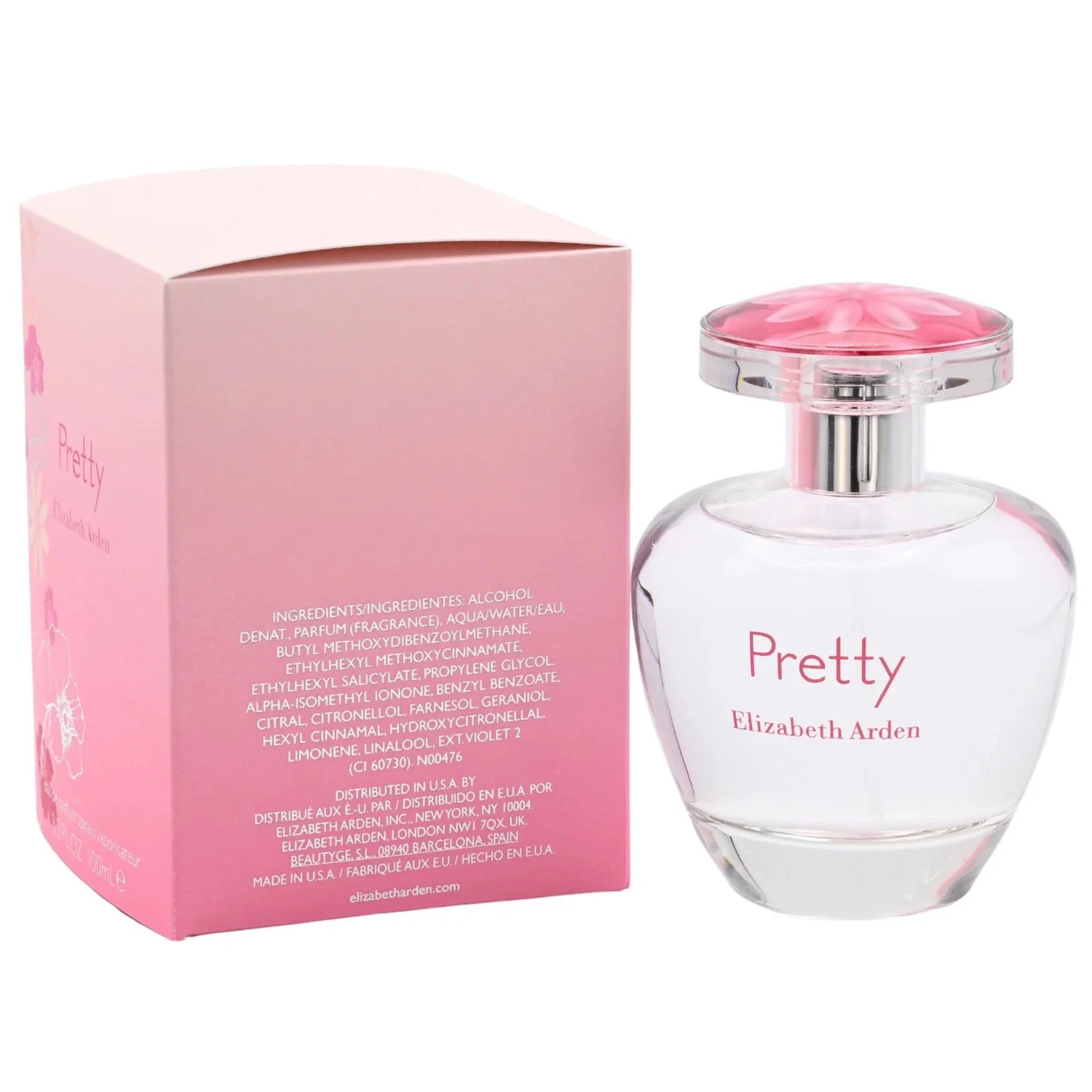 Elizabeth Arden Pretty Eau De Parfum Spray for Women 3.3 oz