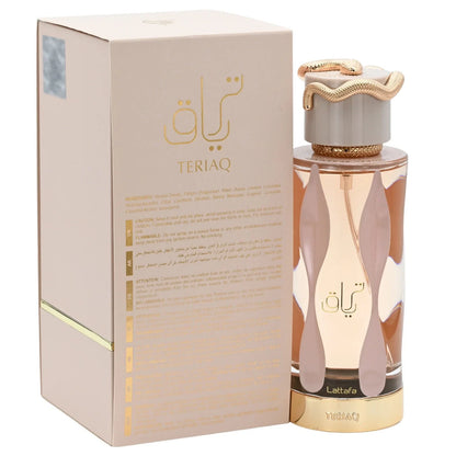 Teriaq by Lattafa Perfume for Unisex EDP 3.4 oz