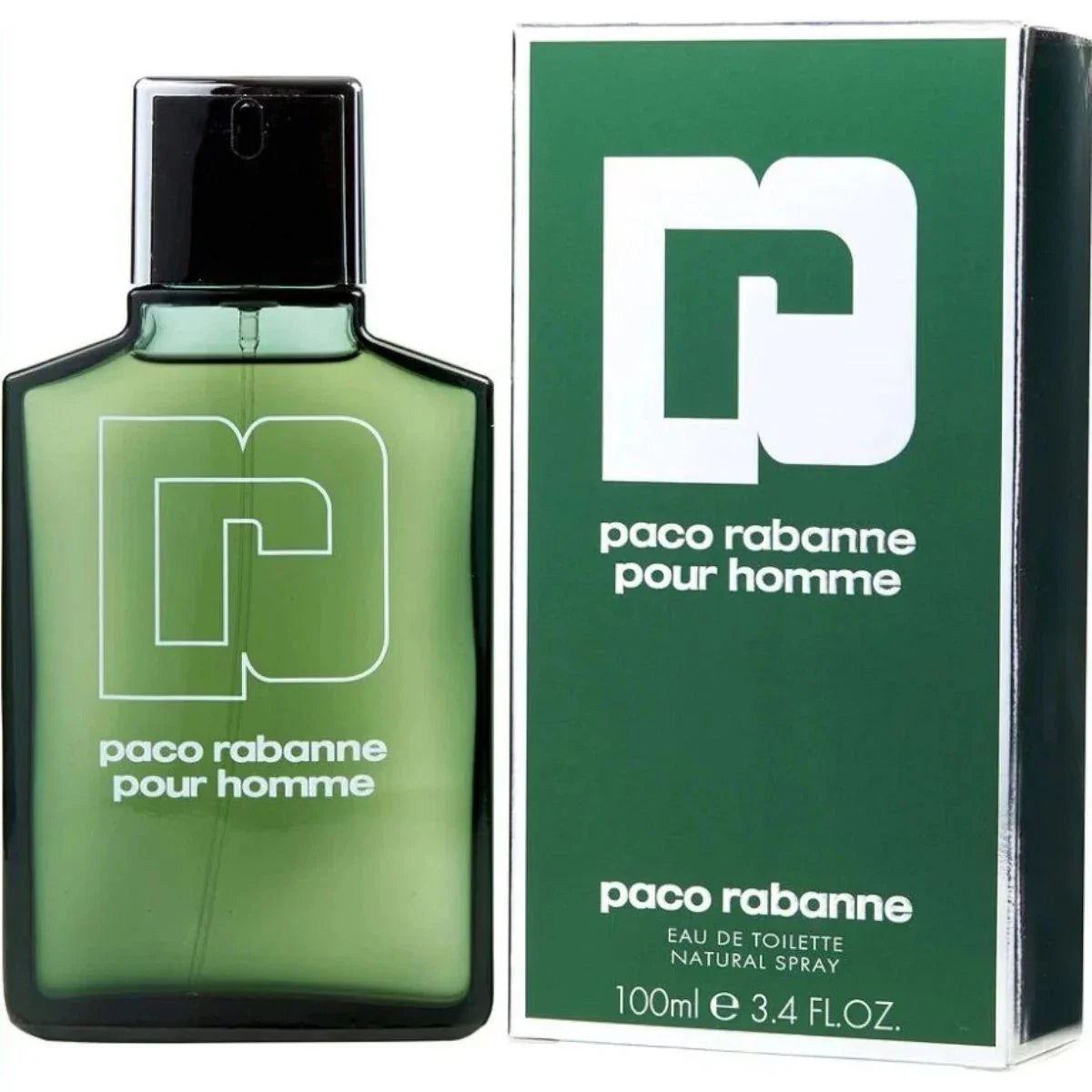 Paco Rabanne Pour Homme Eau De Toilette Spray for Men 3.4 oz