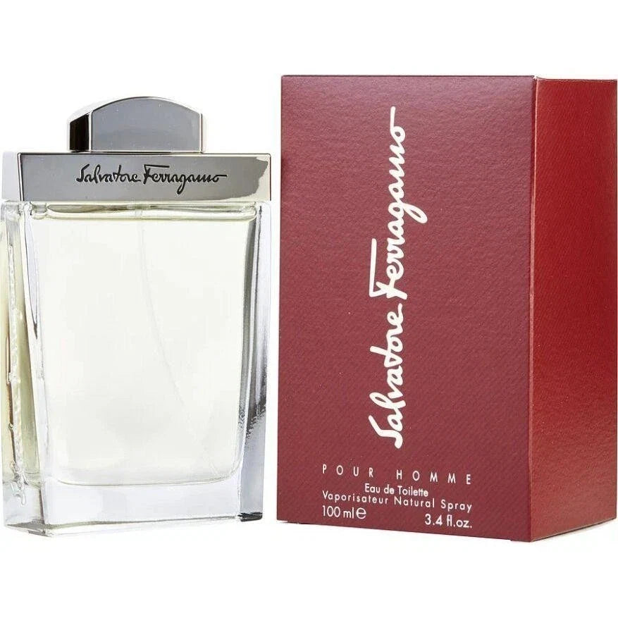 Salvatore Ferragamo Pour Homme EDT Spray for Men 3.4 oz