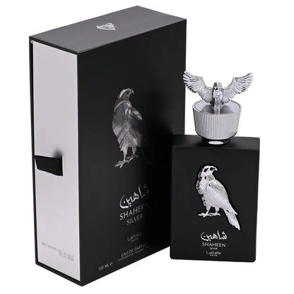 Pride Shaheen Silver by Lattafa Perfume for Unisex EDP 3.4 oz