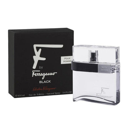 F Ferragamo Black by Salvatore Ferragamo EDT Spray for Men 3.4 oz