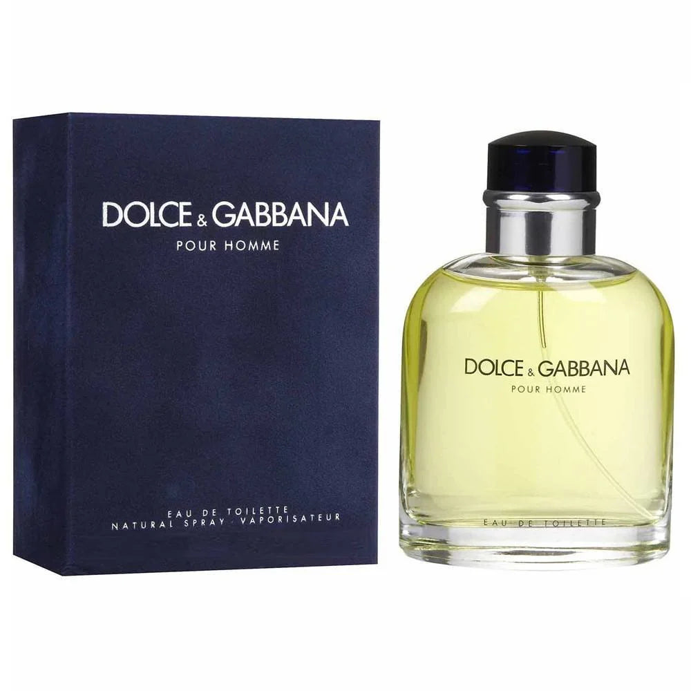 Dolce &amp; Gabbana Pour Homme Eau de Toilette Spray for Men 6.7 oz