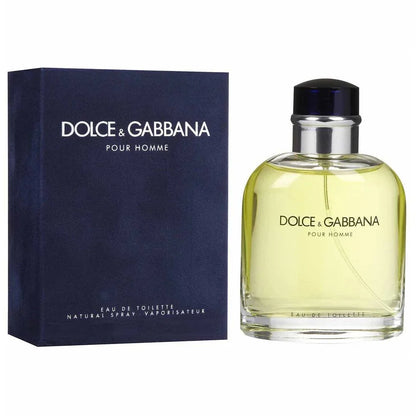 Dolce &amp; Gabbana Pour Homme Eau de Toilette Spray for Men 6.7 oz