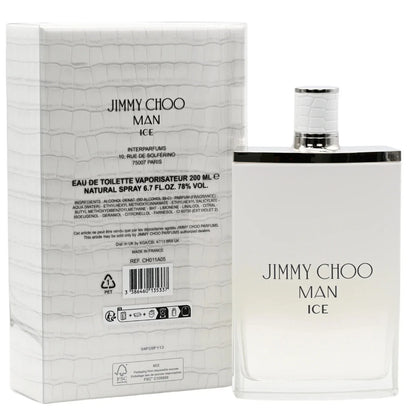 Jimmy Choo Man Ice Eau de Toilette 6.7 oz / 200ml Cologne for Men