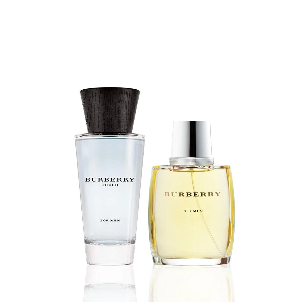 Burberry Touch &amp; Burberry Classic For Men EDT 3.4 oz (2-Pack)