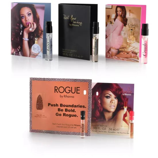 Rihanna Perfume Samples Set - Crush Reb&