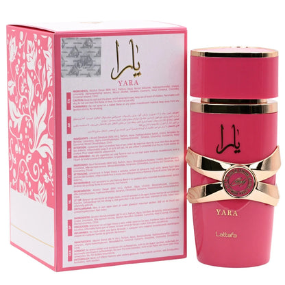Lattafa Yara Candy Eau De Parfum Spray For Women EDP 3.3 oz