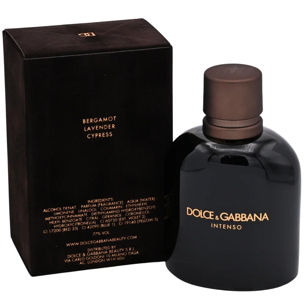 Dolce &amp; Gabbana Pour Homme Intenso EDP Spray for Men 4.2 oz