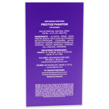 New Brand Phantom Perfume for Women EDP 3.3 oz
