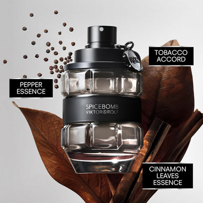 Viktor &amp; Rolf Spicebomb Eau de Toilette Spray for Men 3.0 oz