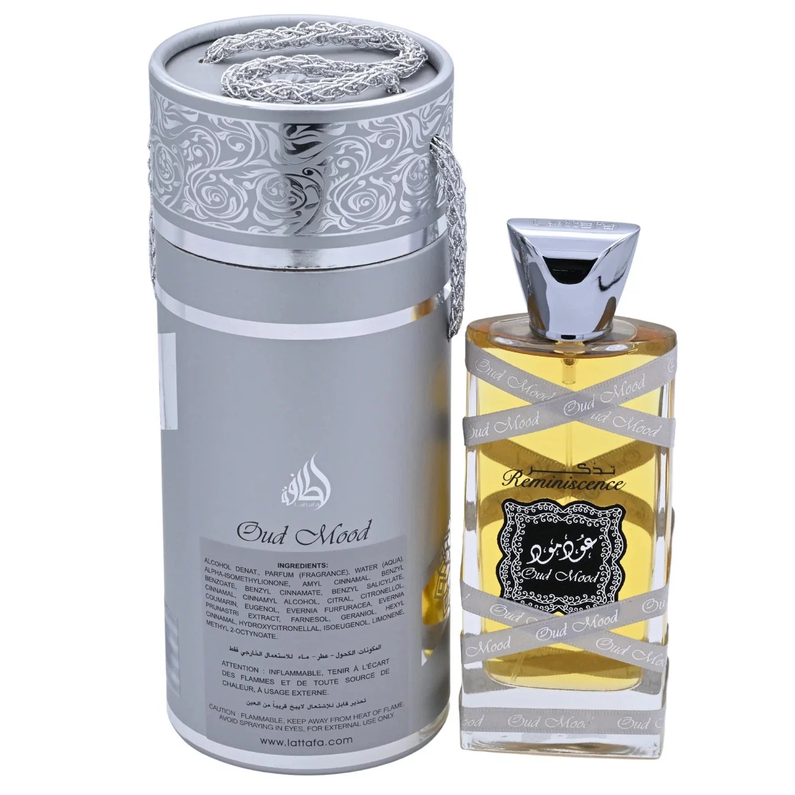 Lattafa Oud Mood Reminiscence Eau De Parfum Spray 3.4 oz Unisex