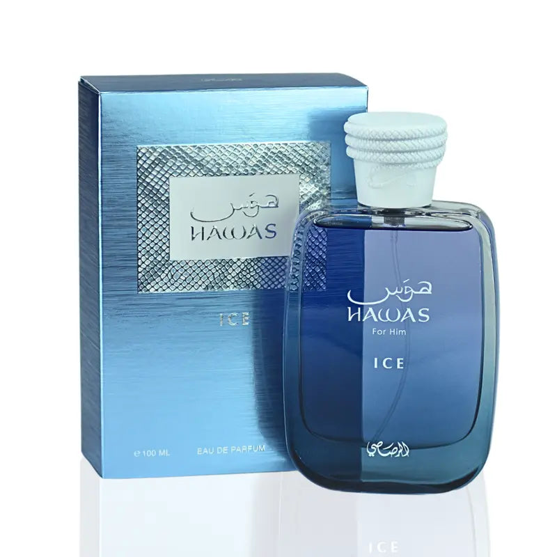 Rasasi Hawas Ice for Men Eau De Parfum Spray 3.38 oz