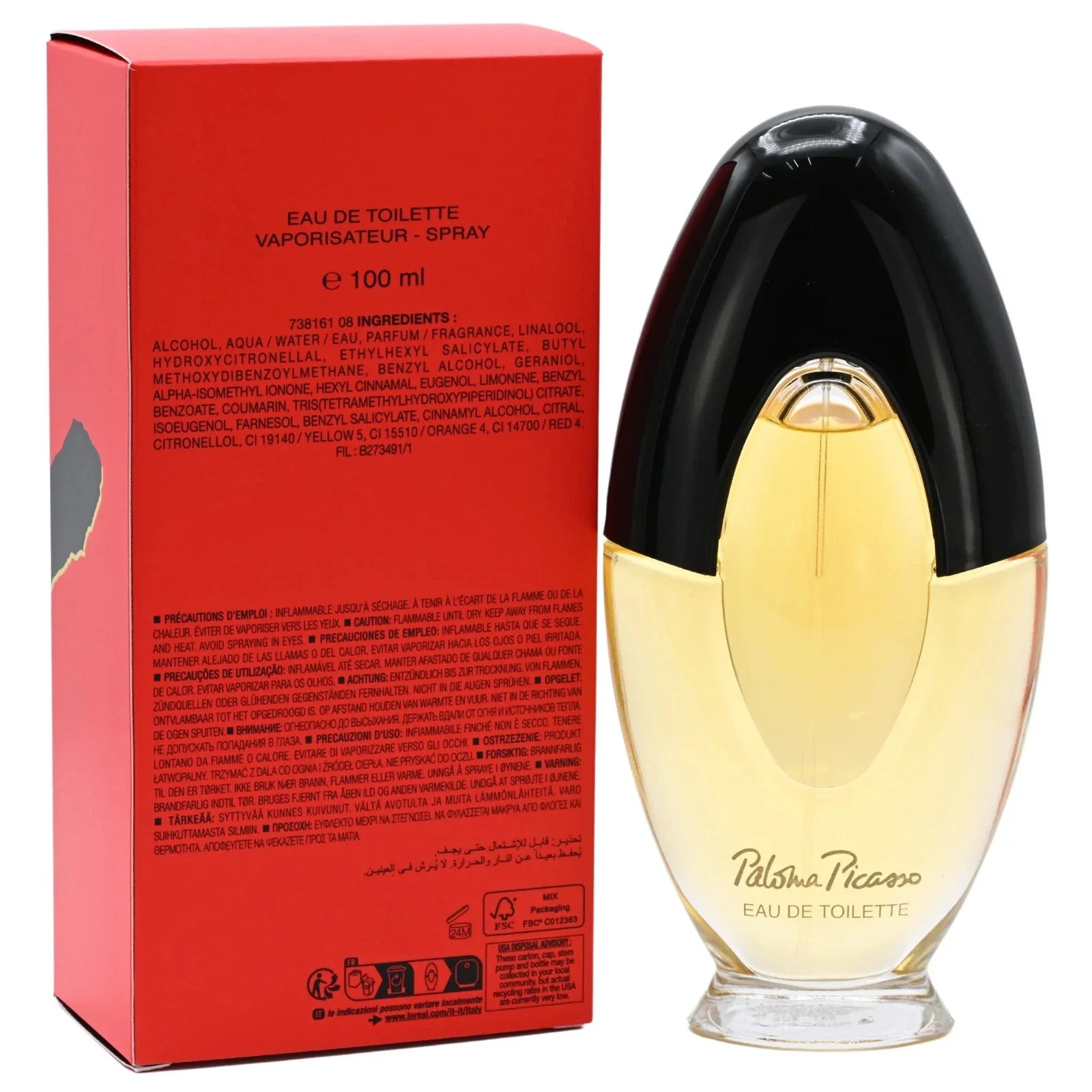Paloma Picasso by Paloma Picasso for Women EDT 3.4 oz