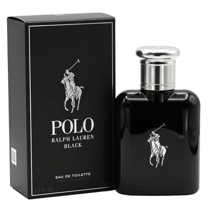 Polo Black by Ralph Lauren Eau De Toilette for Men 2.5 oz