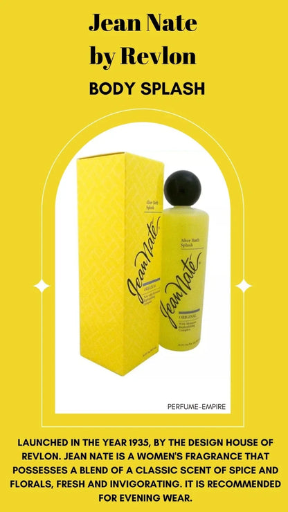 Revlon Jean Nate After Bath Splash 30 oz