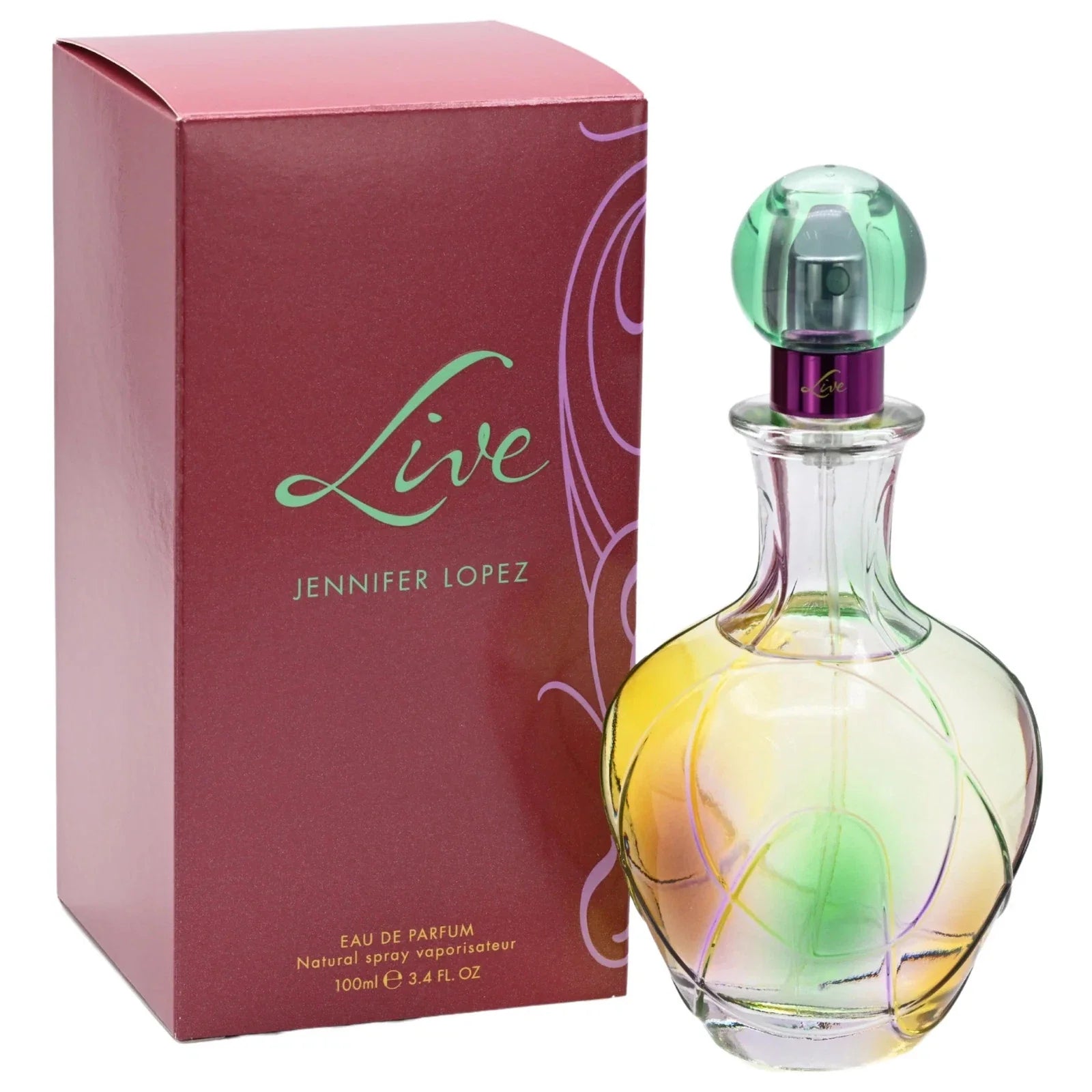Live by J.Lo Jennifer Lopez EDP Spray for Women 3.4 oz
