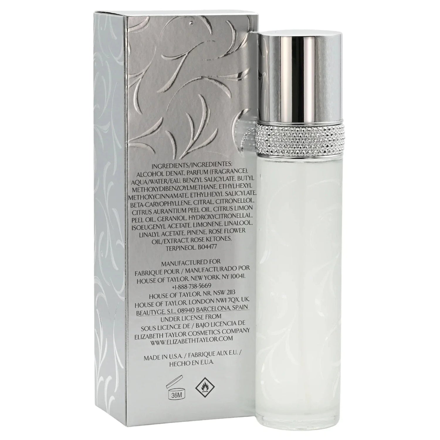 Brilliant White Diamonds by Elizabeth Taylor EDT Spray for Women 3.3 oz
